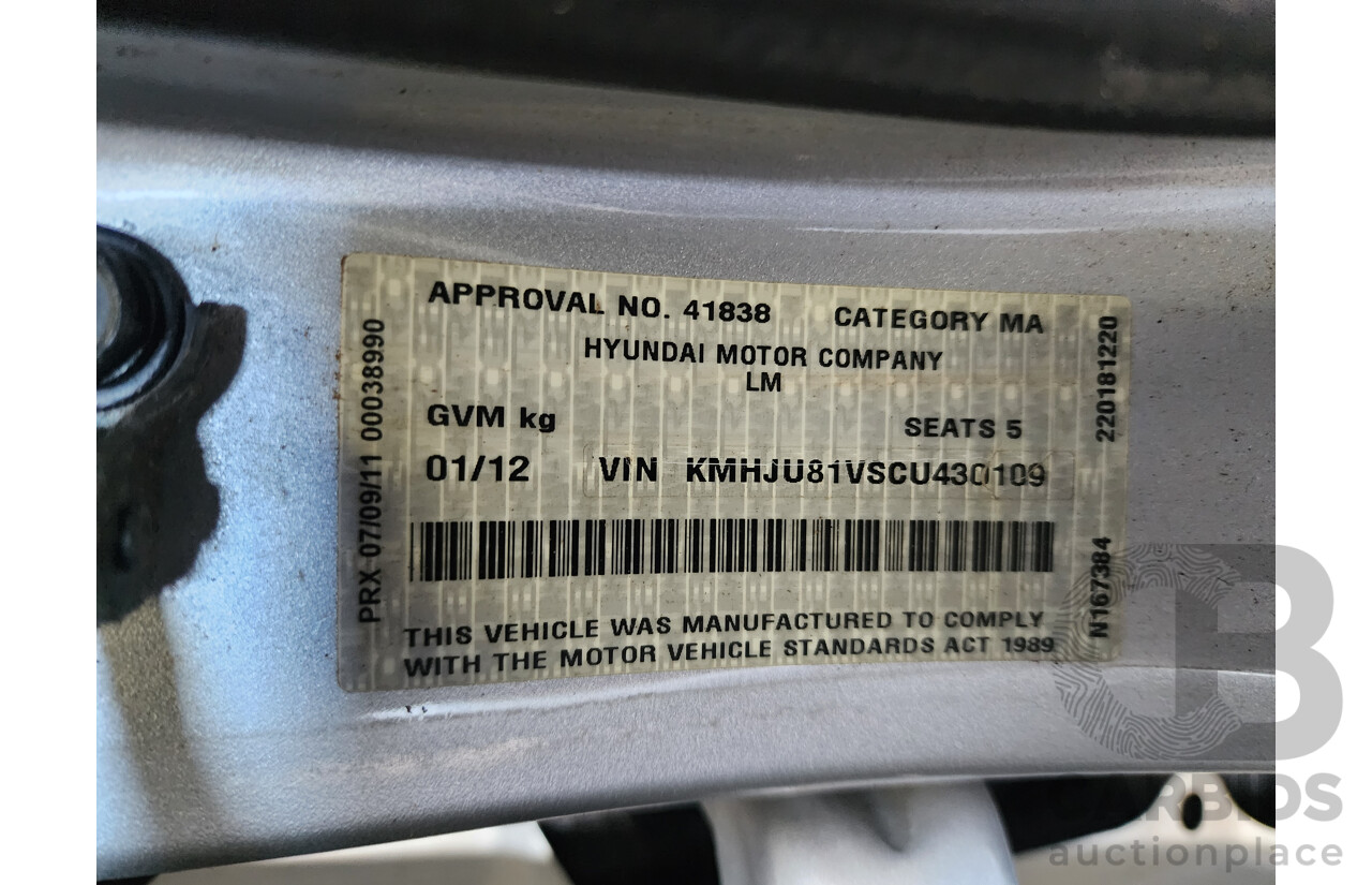 1/2012 Hyundai Ix35 Highlander (awd) LM MY11 4d Wagon Silver 2.0L