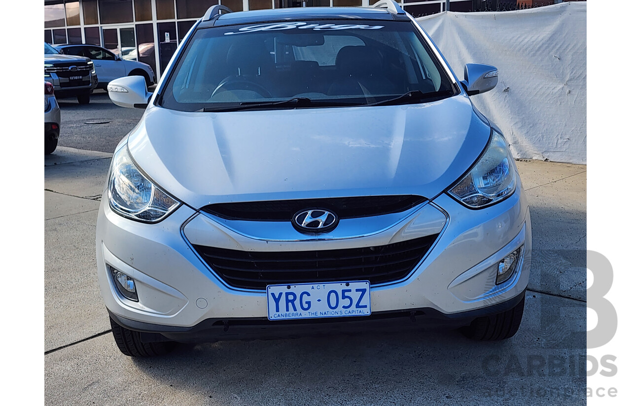 1/2012 Hyundai Ix35 Highlander (awd) LM MY11 4d Wagon Silver 2.0L