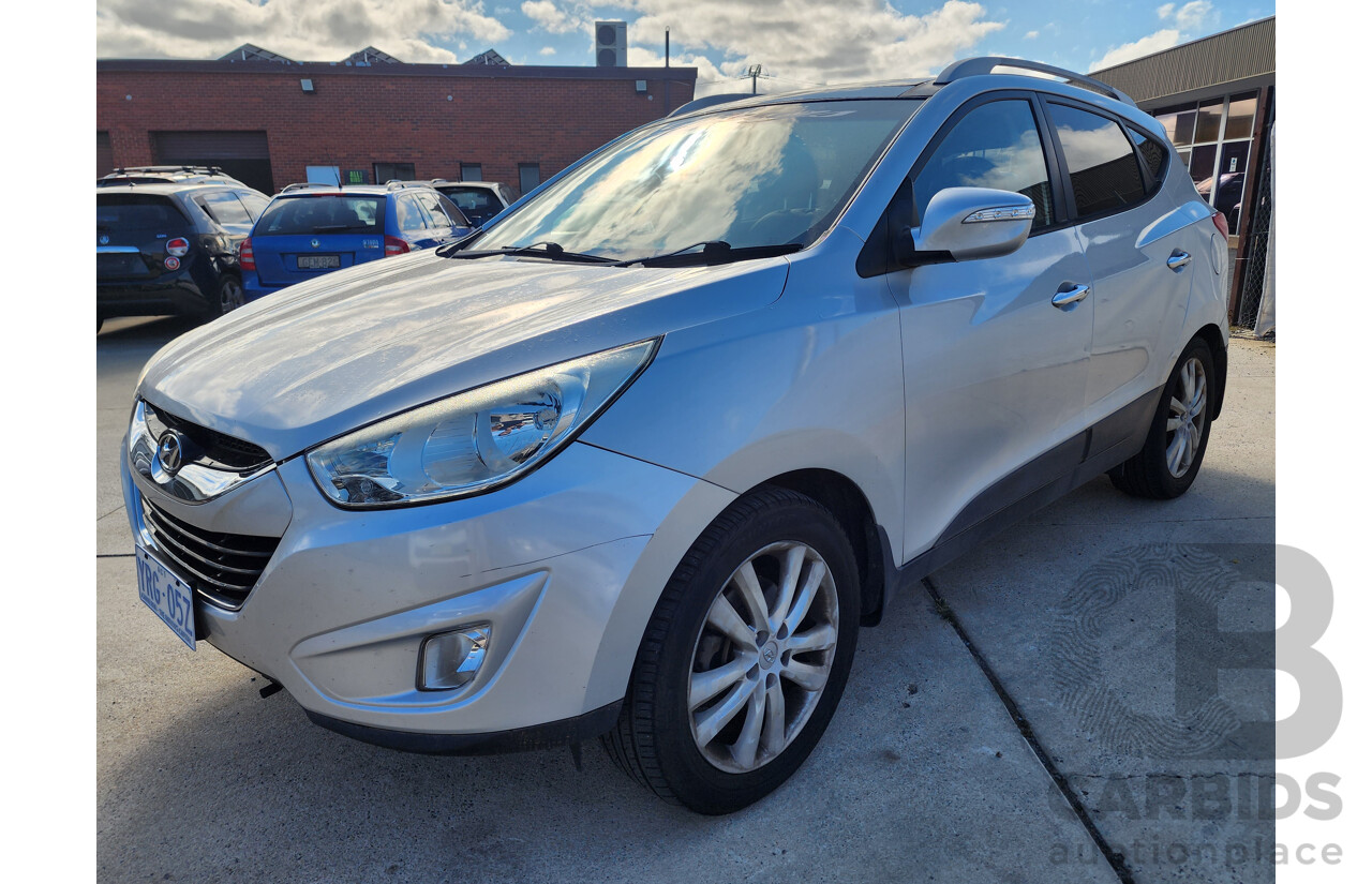 1/2012 Hyundai Ix35 Highlander (awd) LM MY11 4d Wagon Silver 2.0L