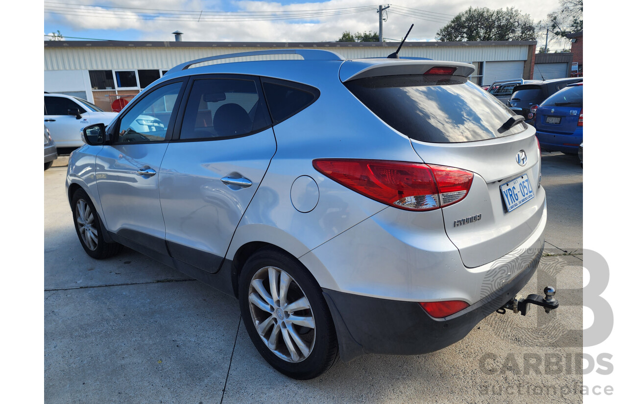 1/2012 Hyundai Ix35 Highlander (awd) LM MY11 4d Wagon Silver 2.0L