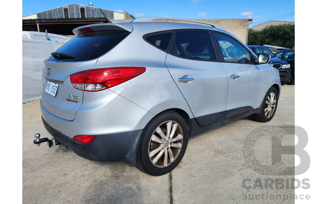 1/2012 Hyundai Ix35 Highlander (awd) LM MY11 4d Wagon Silver 2.0L