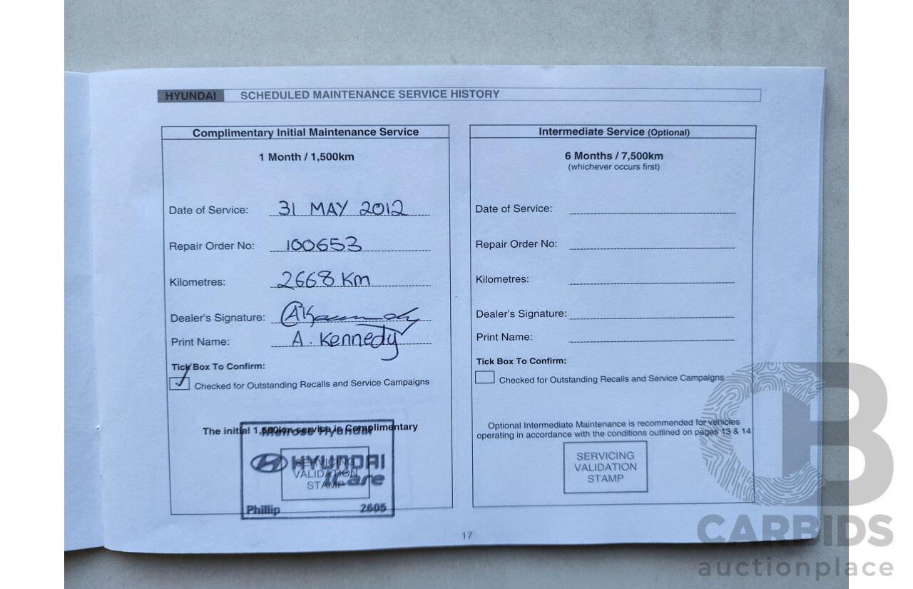 1/2012 Hyundai Ix35 Highlander (awd) LM MY11 4d Wagon Silver 2.0L