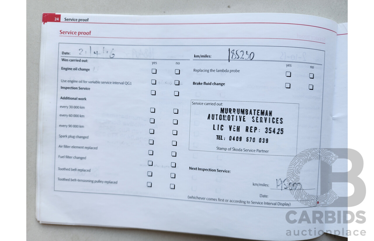 10/2008 Skoda Octavia RS TDI 1Z 4d Wagon Blue 2.0L