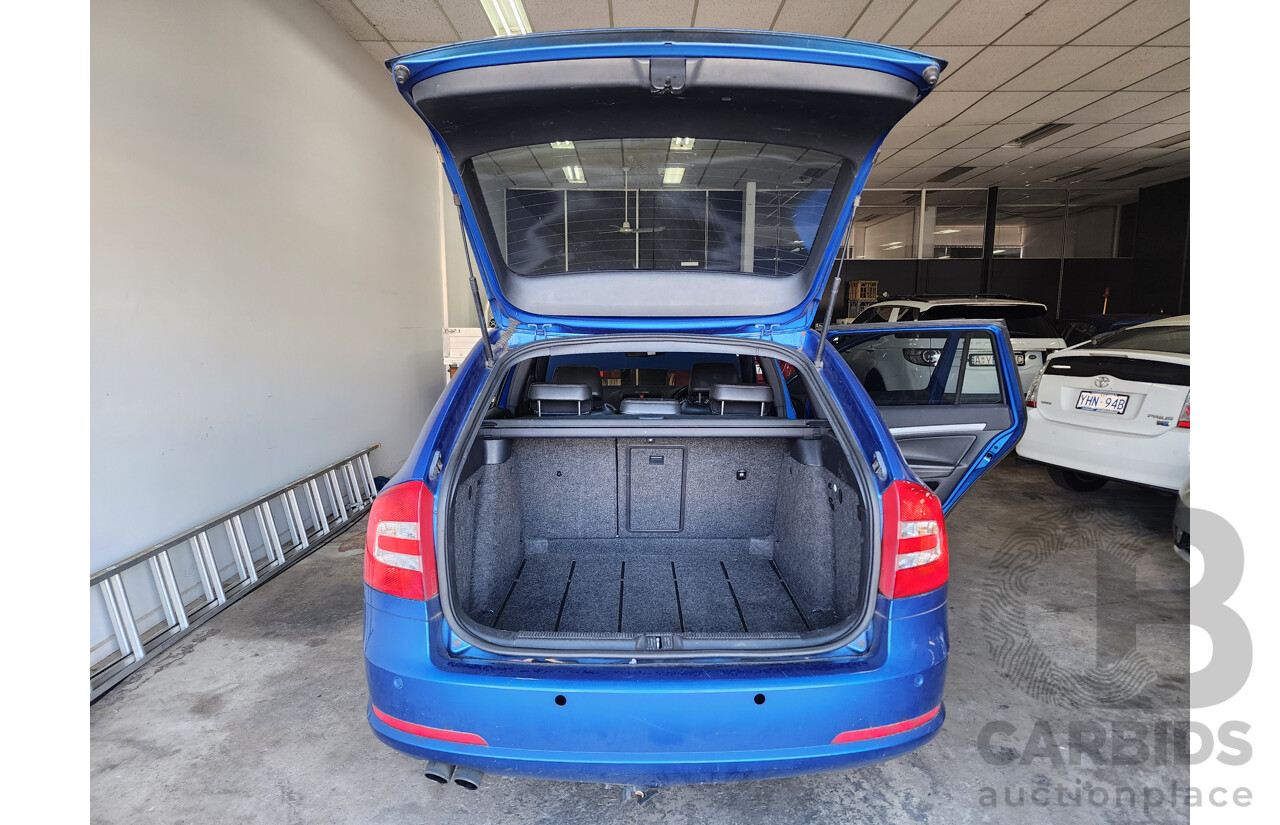 10/2008 Skoda Octavia RS TDI 1Z 4d Wagon Blue 2.0L