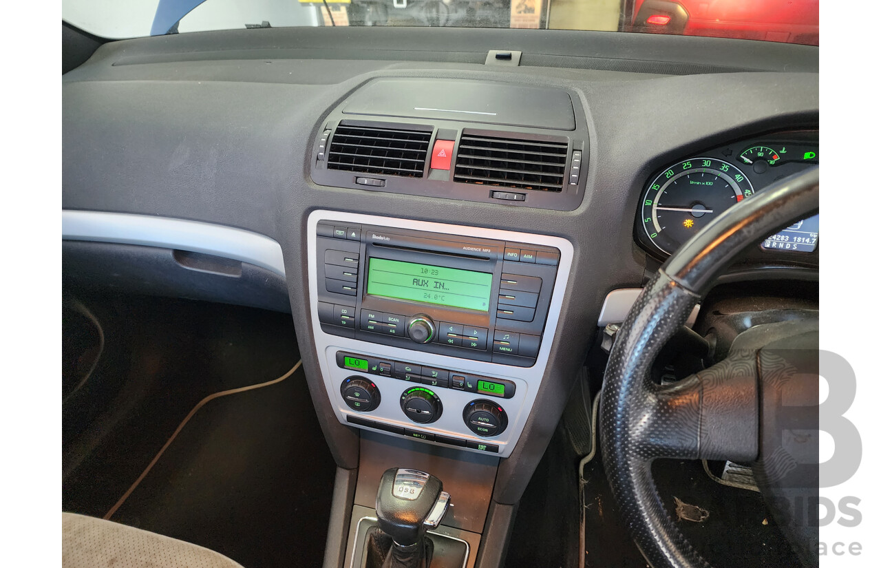 10/2008 Skoda Octavia RS TDI 1Z 4d Wagon Blue 2.0L