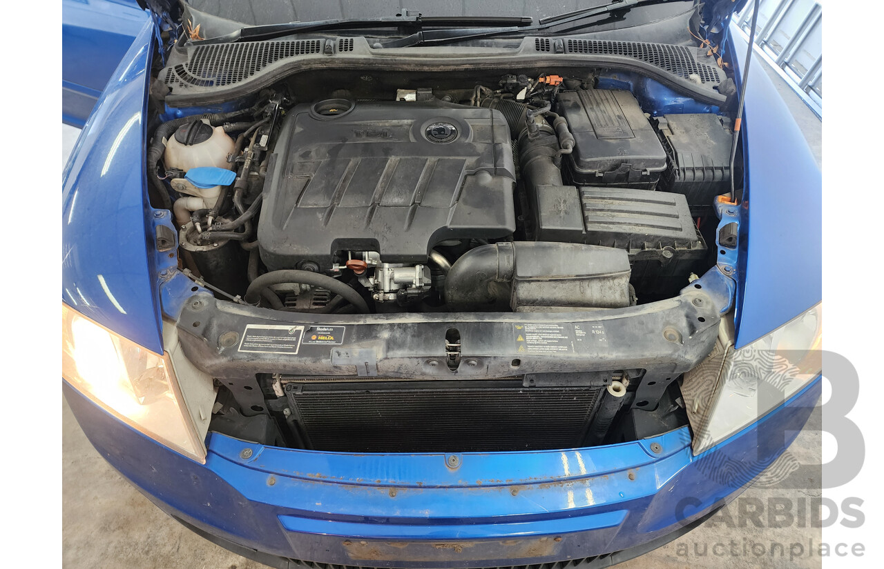 10/2008 Skoda Octavia RS TDI 1Z 4d Wagon Blue 2.0L