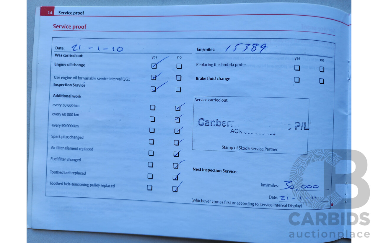 10/2008 Skoda Octavia RS TDI 1Z 4d Wagon Blue 2.0L