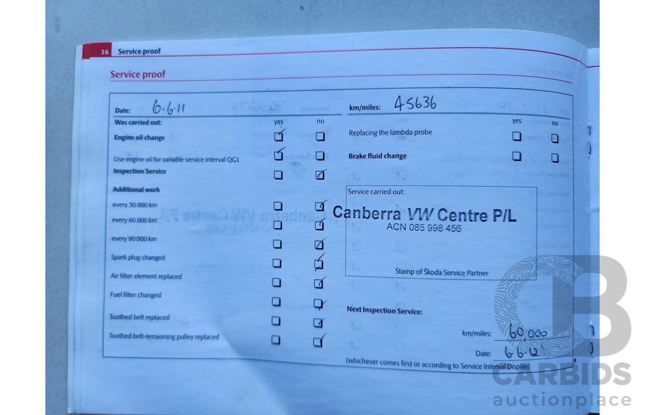 10/2008 Skoda Octavia RS TDI 1Z 4d Wagon Blue 2.0L