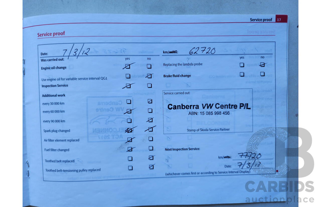 10/2008 Skoda Octavia RS TDI 1Z 4d Wagon Blue 2.0L