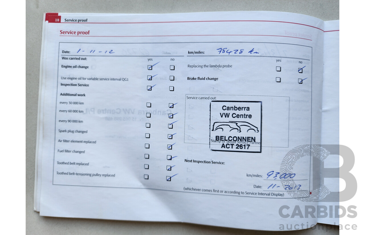 10/2008 Skoda Octavia RS TDI 1Z 4d Wagon Blue 2.0L