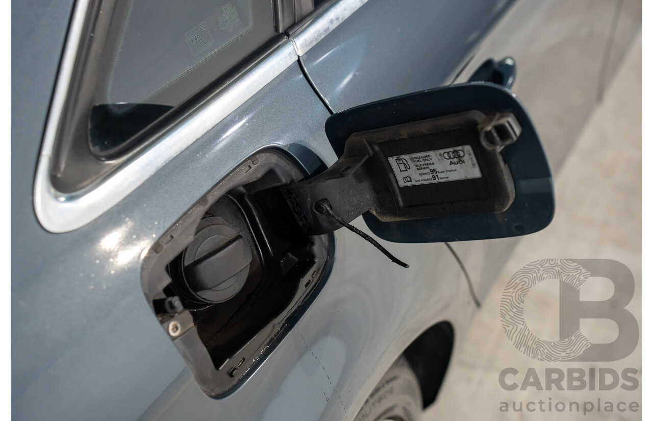 6/2008 Audi A4 1.8 TFSI B8 (8K) 4d Sedan Meteor Grey Pearl Turbo 1.8L