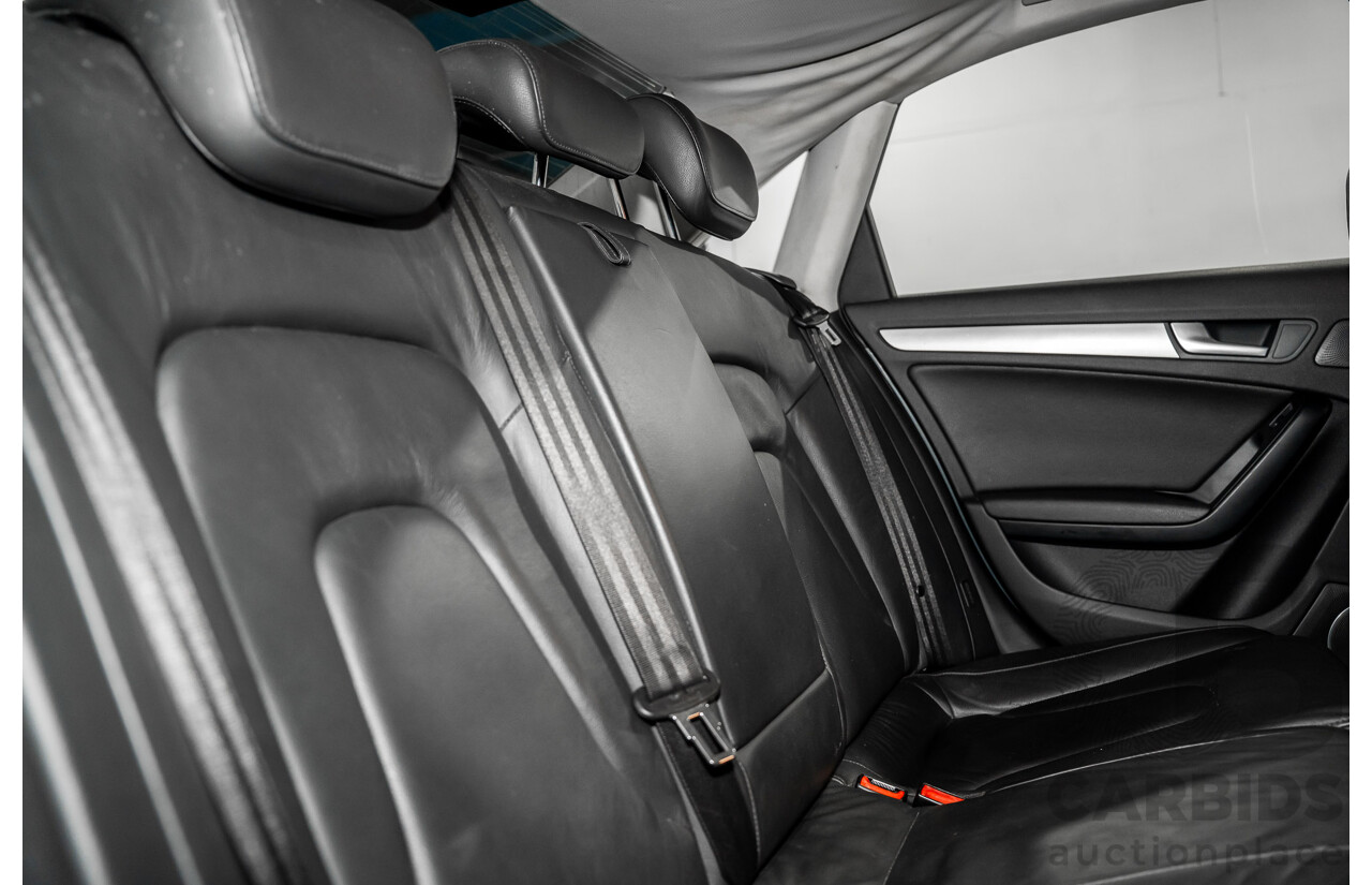 6/2008 Audi A4 1.8 TFSI B8 (8K) 4d Sedan Meteor Grey Pearl Turbo 1.8L