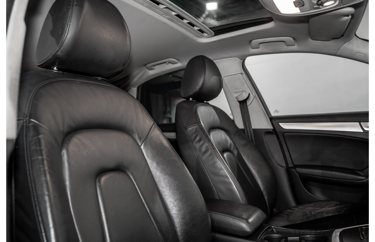 6/2008 Audi A4 1.8 TFSI B8 (8K) 4d Sedan Meteor Grey Pearl Turbo 1.8L