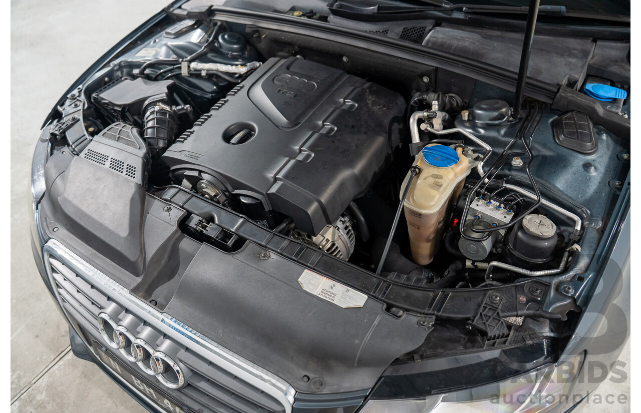 6/2008 Audi A4 1.8 TFSI B8 (8K) 4d Sedan Meteor Grey Pearl Turbo 1.8L