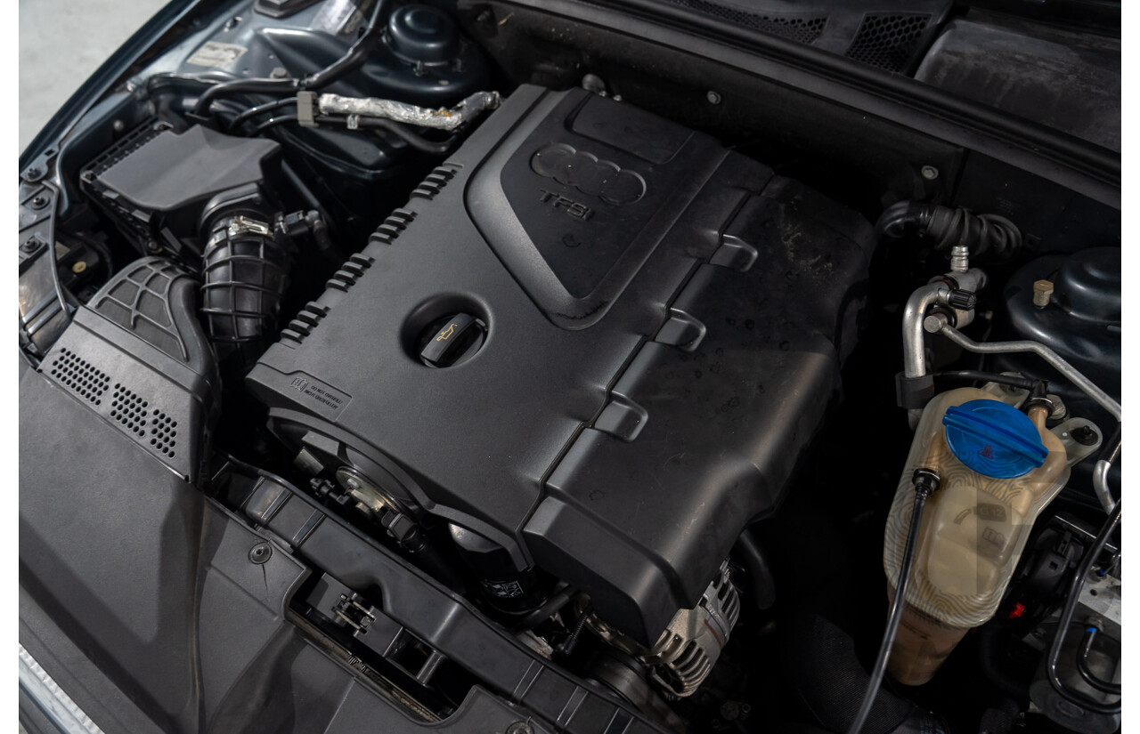 6/2008 Audi A4 1.8 TFSI B8 (8K) 4d Sedan Meteor Grey Pearl Turbo 1.8L