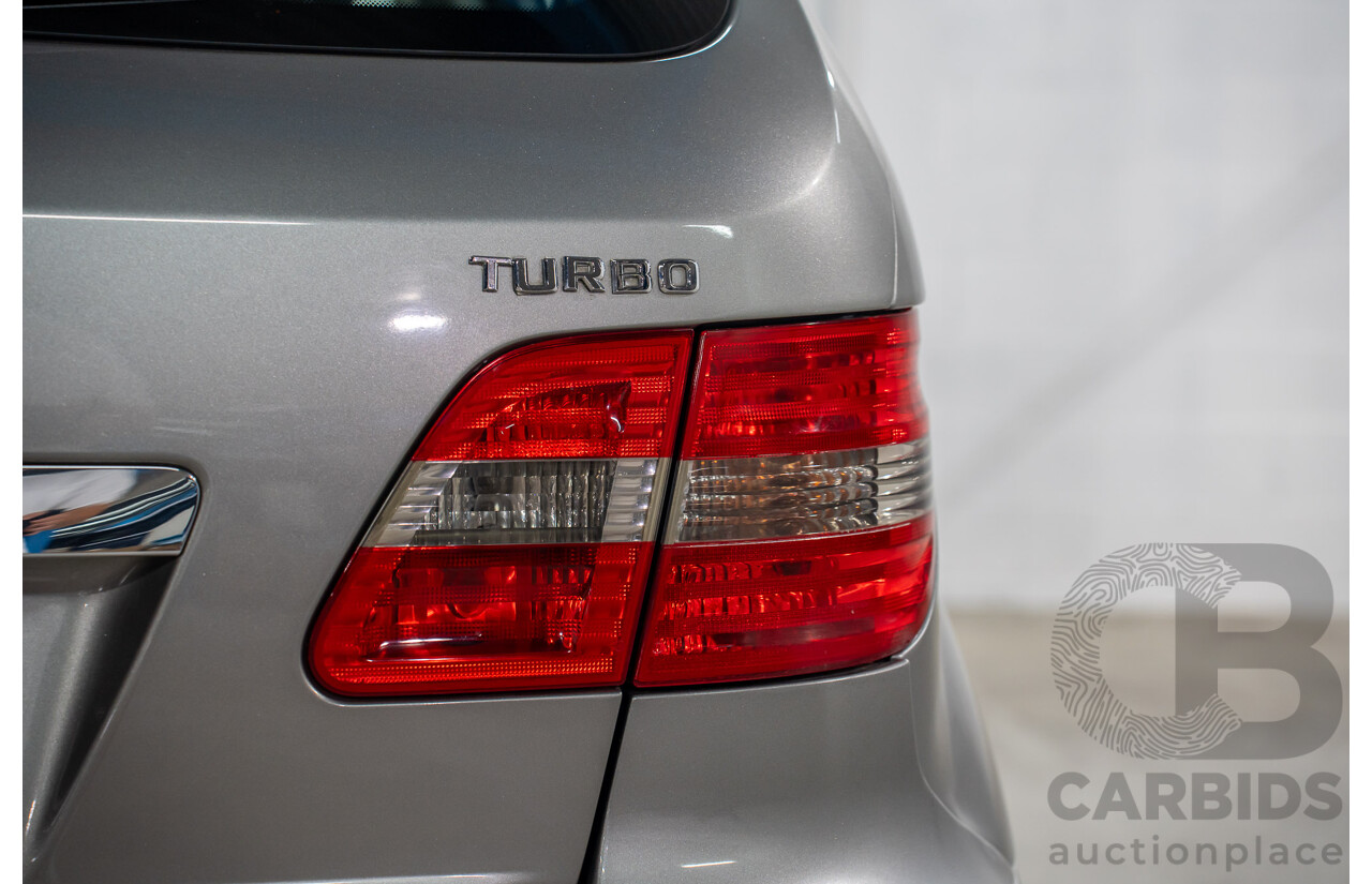 5/2007 Mercedes-Benz B200 Turbo 245 07 Upgrade 5d Hatchback Comet Grey Metallic Turbo 2.0L