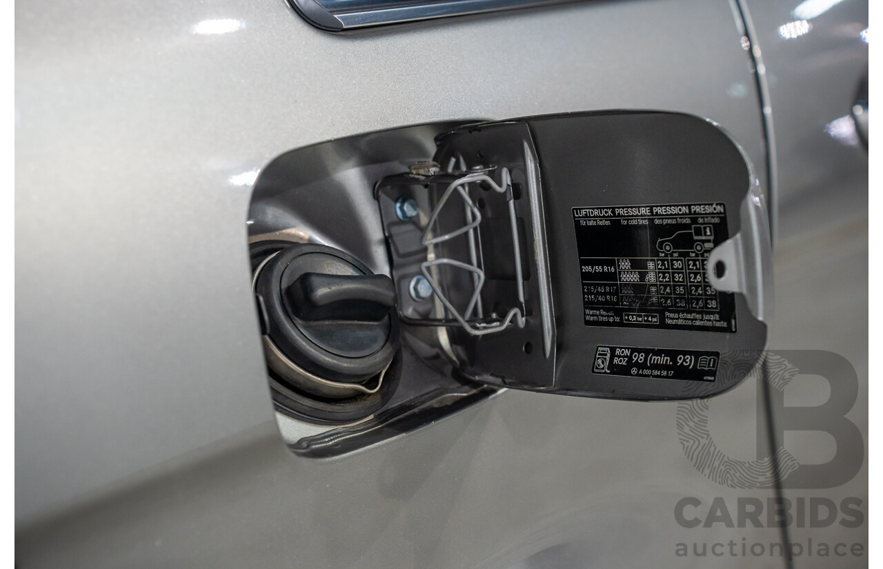 5/2007 Mercedes-Benz B200 Turbo 245 07 Upgrade 5d Hatchback Comet Grey Metallic Turbo 2.0L