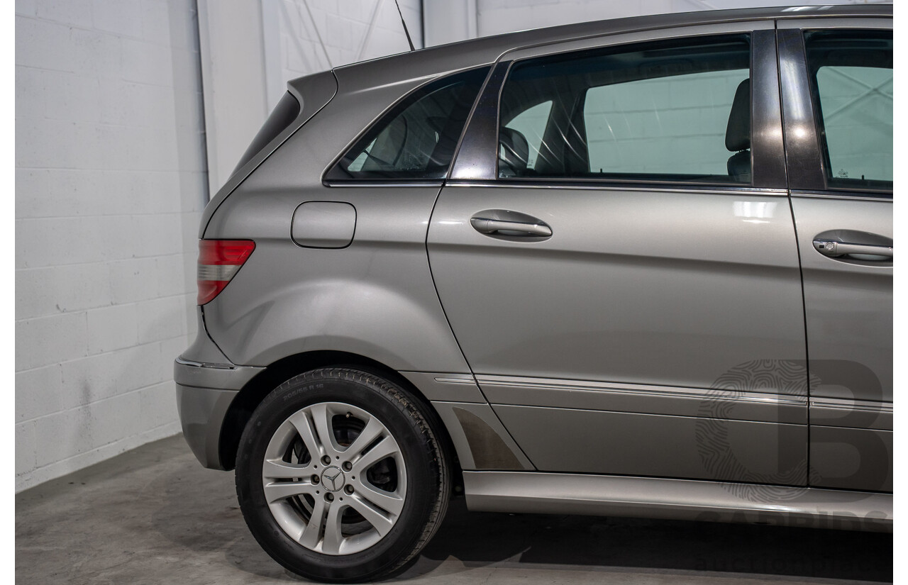 5/2007 Mercedes-Benz B200 Turbo 245 07 Upgrade 5d Hatchback Comet Grey Metallic Turbo 2.0L