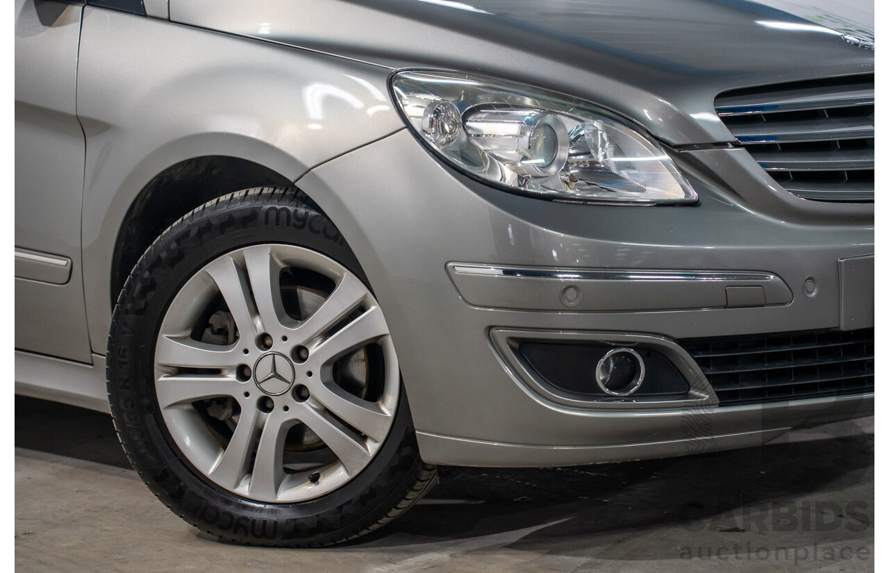 5/2007 Mercedes-Benz B200 Turbo 245 07 Upgrade 5d Hatchback Comet Grey Metallic Turbo 2.0L