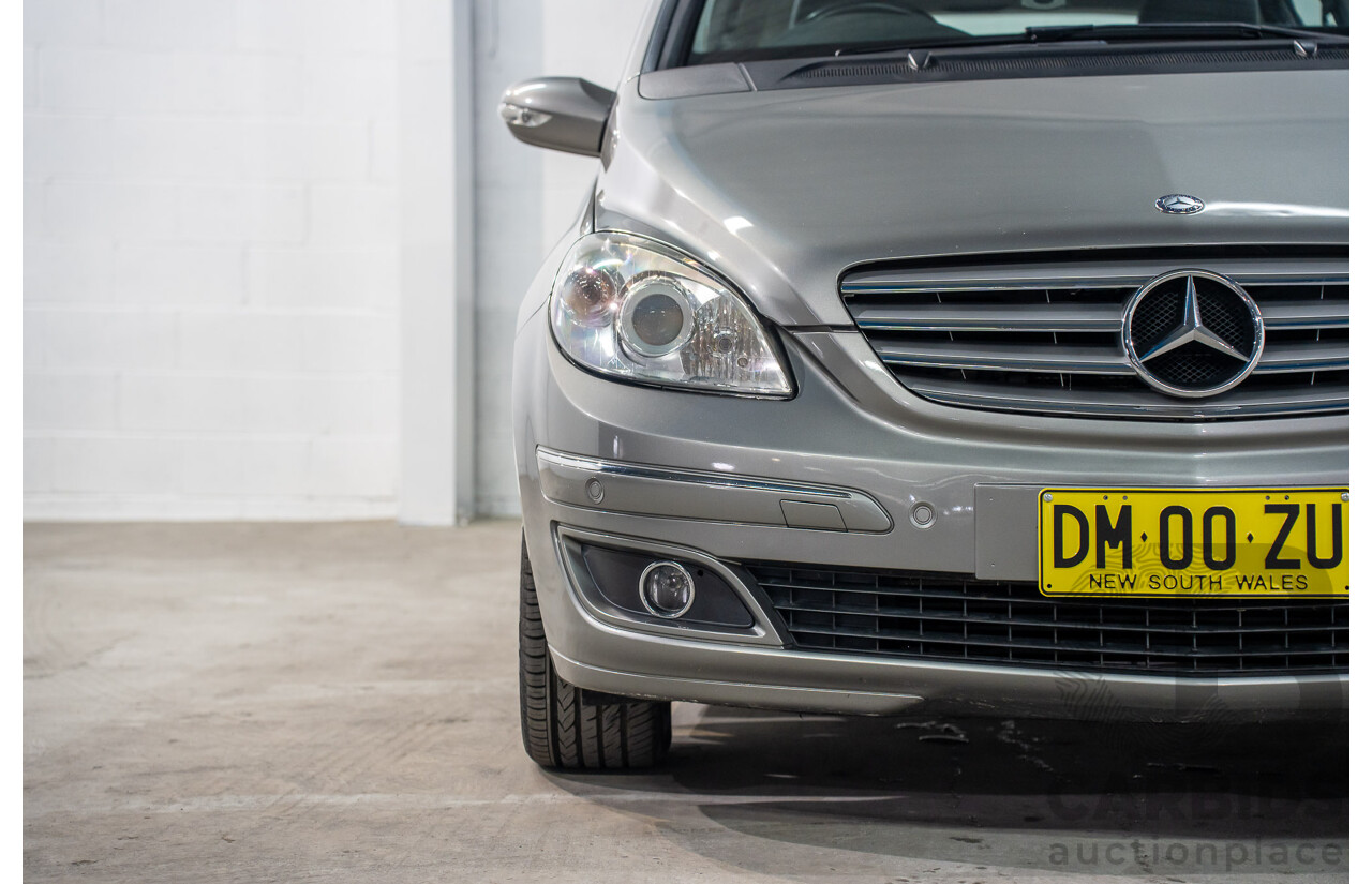5/2007 Mercedes-Benz B200 Turbo 245 07 Upgrade 5d Hatchback Comet Grey Metallic Turbo 2.0L
