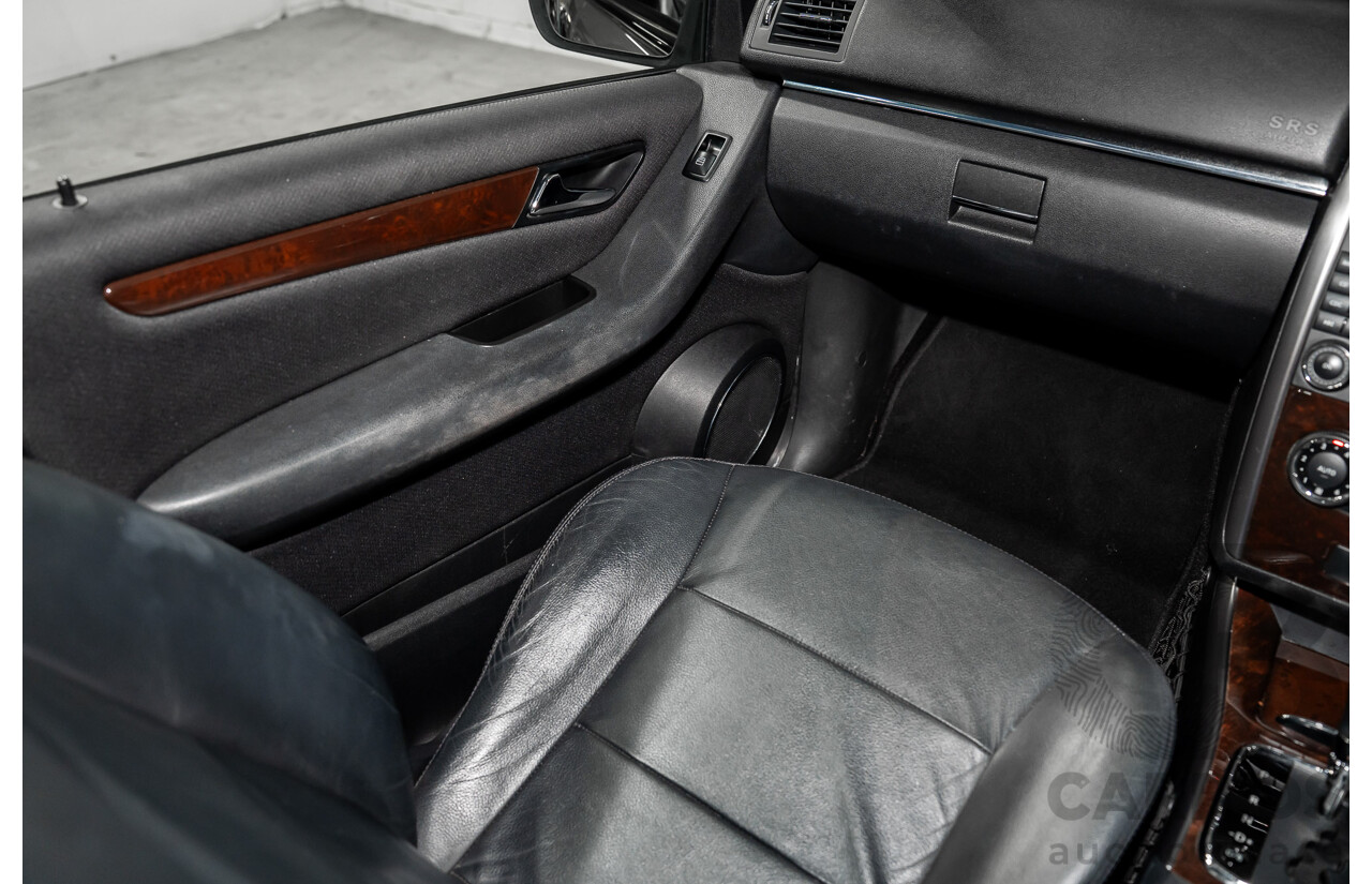 5/2007 Mercedes-Benz B200 Turbo 245 07 Upgrade 5d Hatchback Comet Grey Metallic Turbo 2.0L