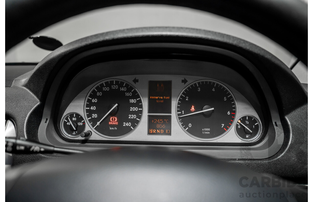 5/2007 Mercedes-Benz B200 Turbo 245 07 Upgrade 5d Hatchback Comet Grey Metallic Turbo 2.0L