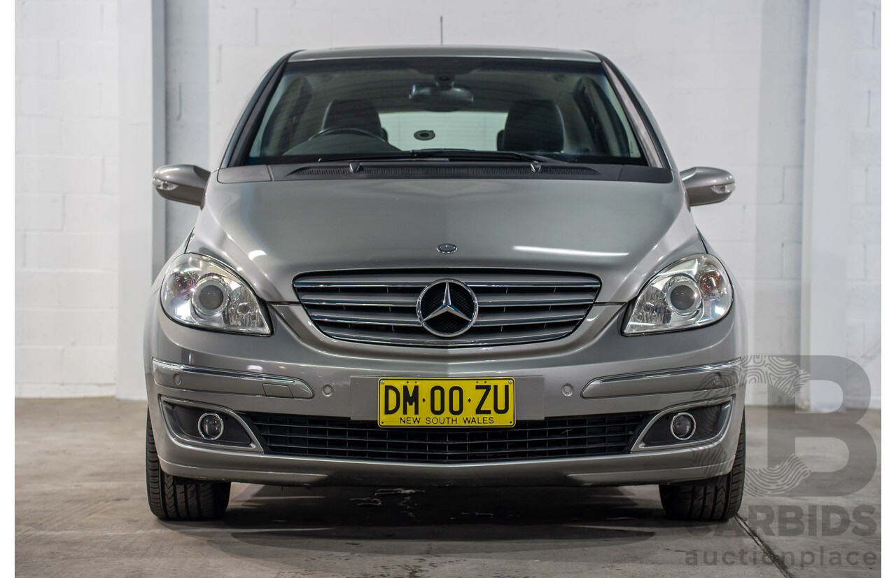 5/2007 Mercedes-Benz B200 Turbo 245 07 Upgrade 5d Hatchback Comet Grey Metallic Turbo 2.0L