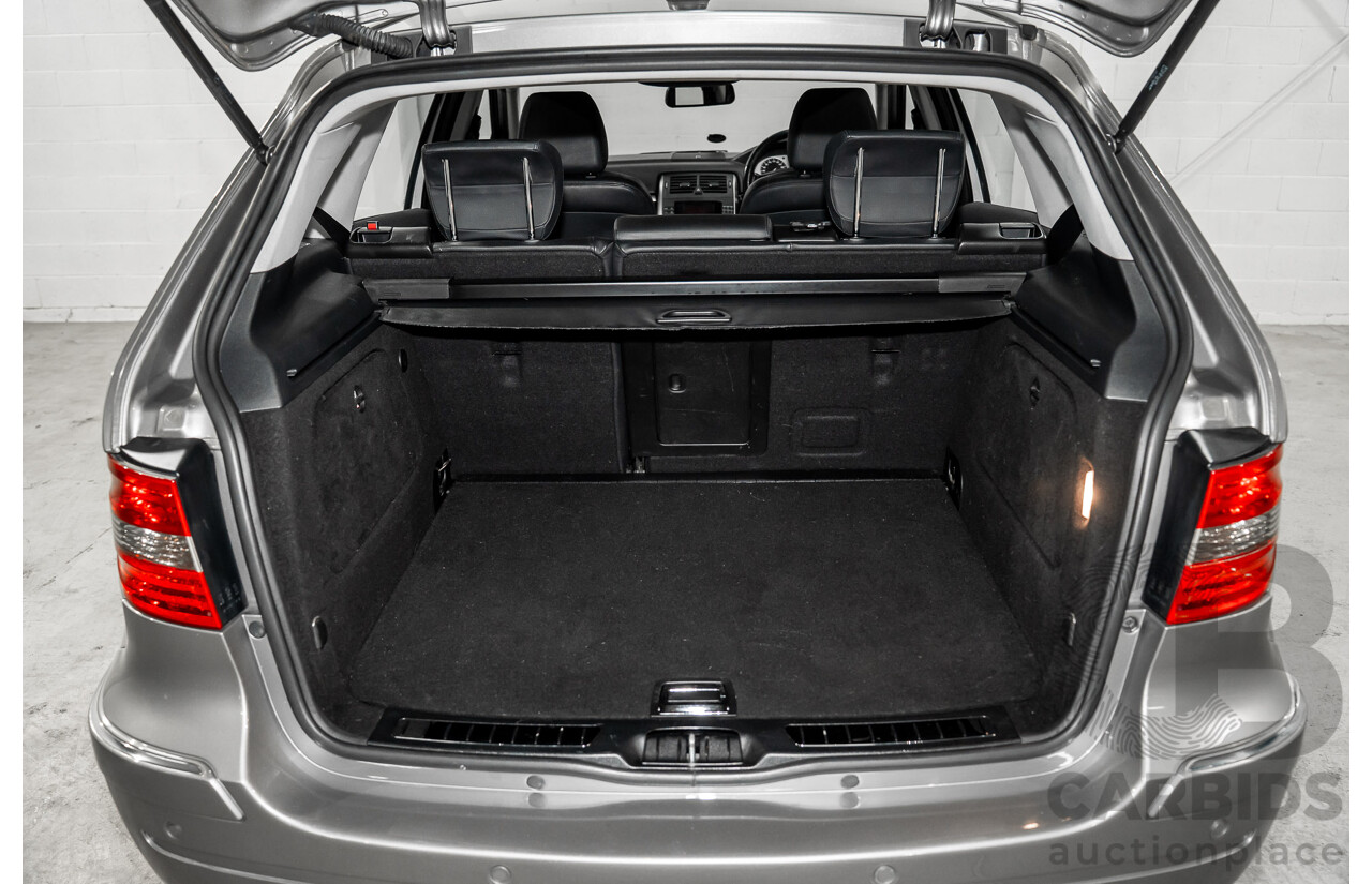 5/2007 Mercedes-Benz B200 Turbo 245 07 Upgrade 5d Hatchback Comet Grey Metallic Turbo 2.0L