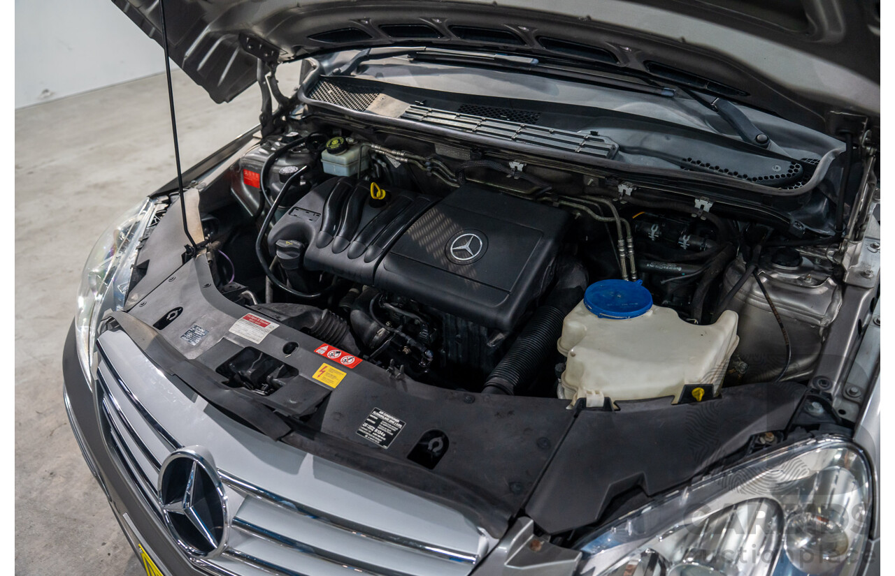 5/2007 Mercedes-Benz B200 Turbo 245 07 Upgrade 5d Hatchback Comet Grey Metallic Turbo 2.0L