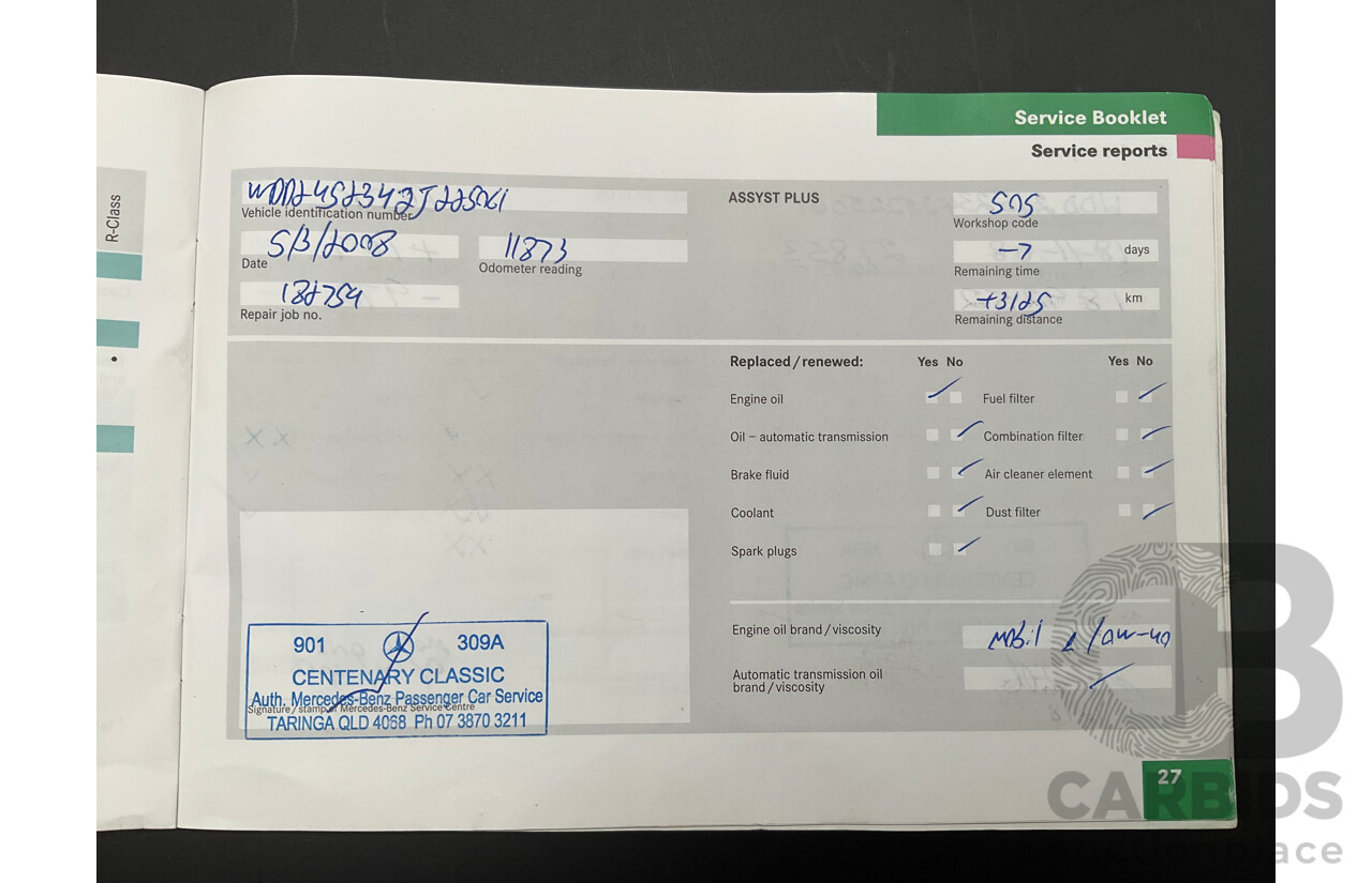 5/2007 Mercedes-Benz B200 Turbo 245 07 Upgrade 5d Hatchback Comet Grey Metallic Turbo 2.0L