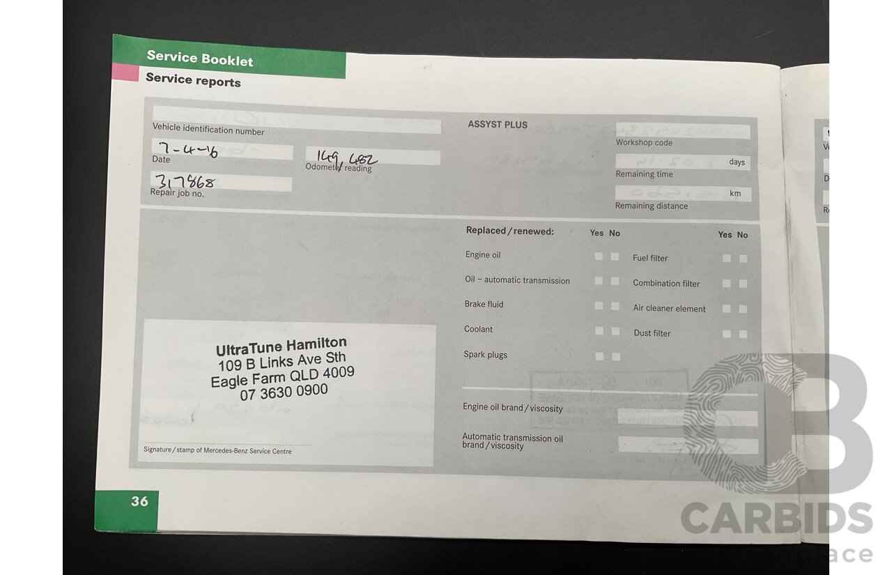 5/2007 Mercedes-Benz B200 Turbo 245 07 Upgrade 5d Hatchback Comet Grey Metallic Turbo 2.0L