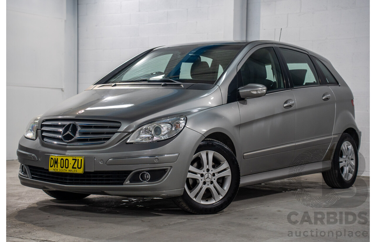 5/2007 Mercedes-Benz B200 Turbo 245 07 Upgrade 5d Hatchback Comet Grey Metallic Turbo 2.0L