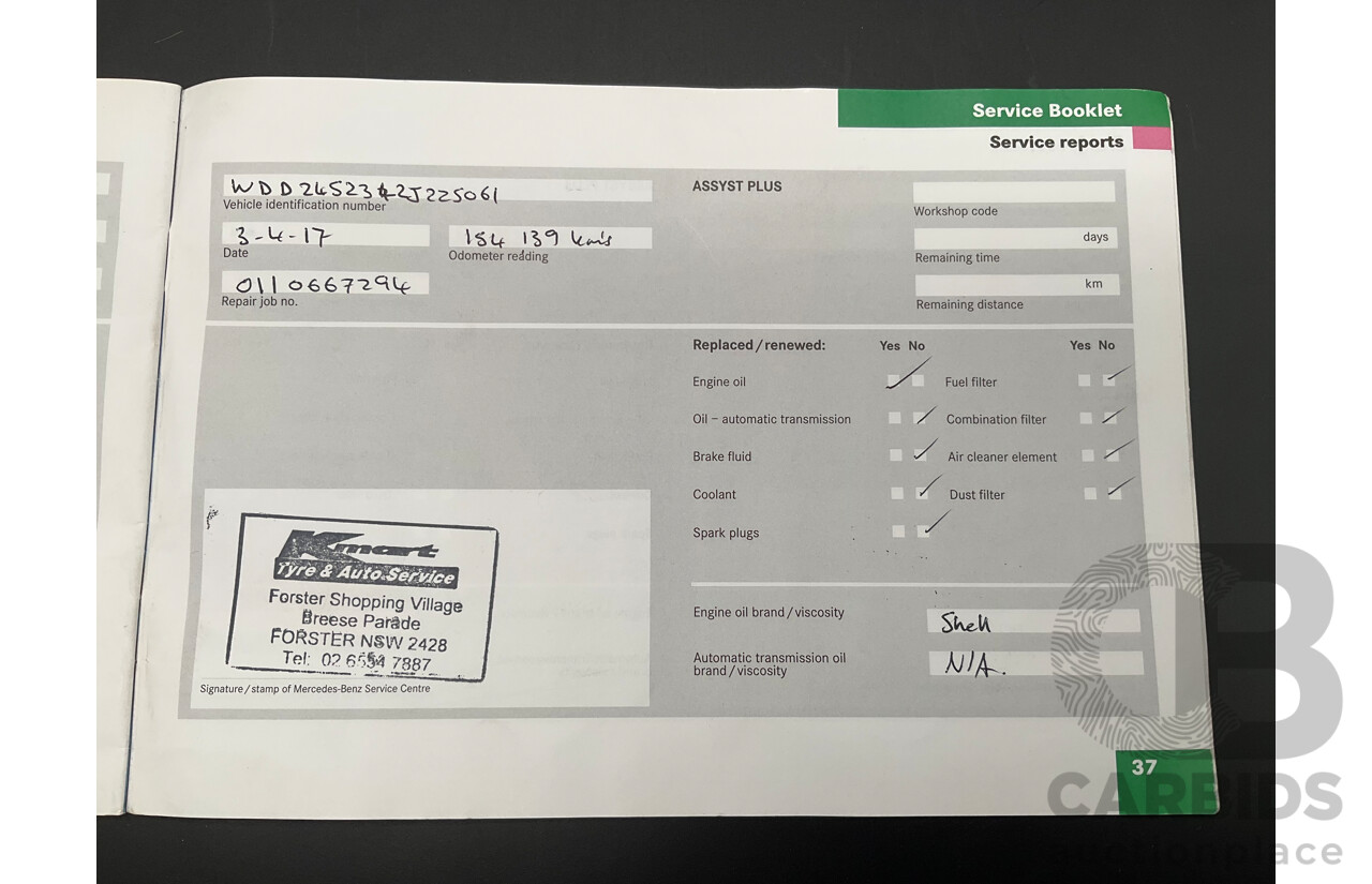 5/2007 Mercedes-Benz B200 Turbo 245 07 Upgrade 5d Hatchback Comet Grey Metallic Turbo 2.0L