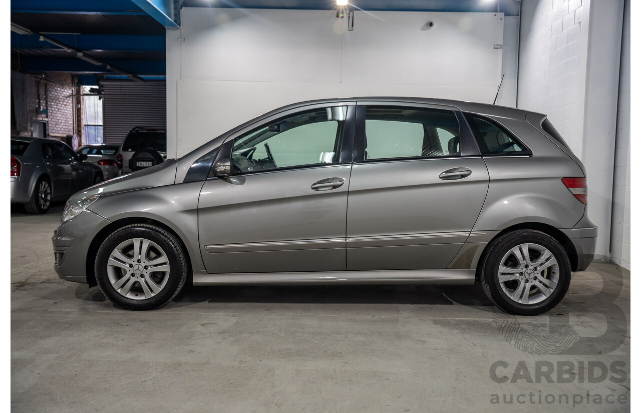 5/2007 Mercedes-Benz B200 Turbo 245 07 Upgrade 5d Hatchback Comet Grey Metallic Turbo 2.0L