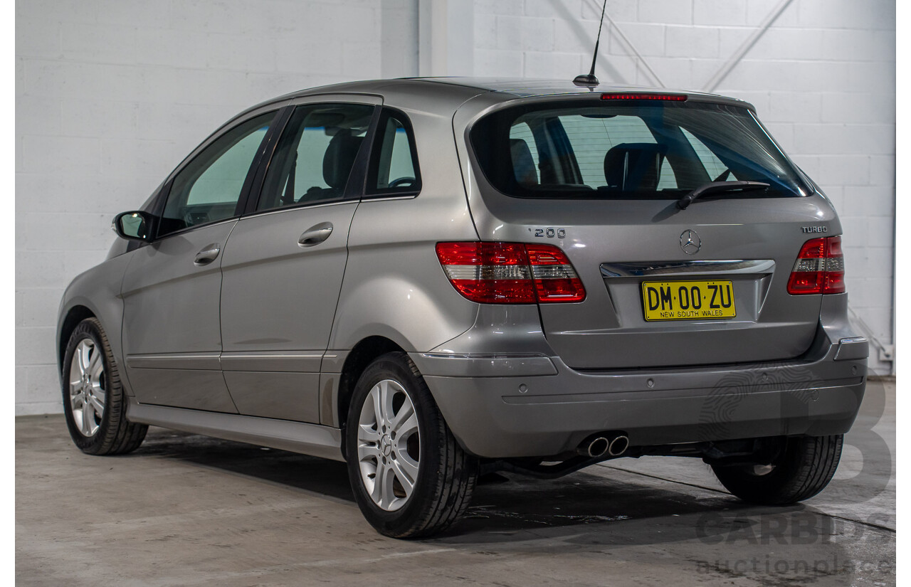 5/2007 Mercedes-Benz B200 Turbo 245 07 Upgrade 5d Hatchback Comet Grey Metallic Turbo 2.0L