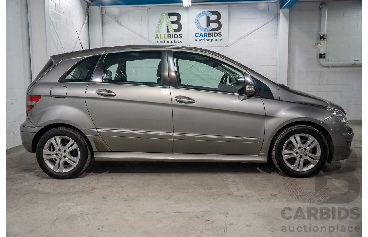 5/2007 Mercedes-Benz B200 Turbo 245 07 Upgrade 5d Hatchback Comet Grey Metallic Turbo 2.0L