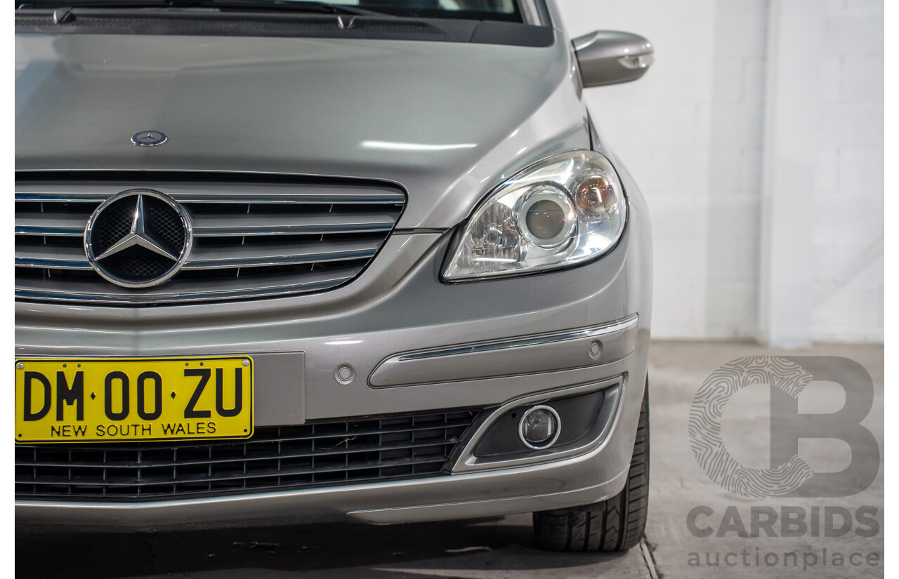 5/2007 Mercedes-Benz B200 Turbo 245 07 Upgrade 5d Hatchback Comet Grey Metallic Turbo 2.0L