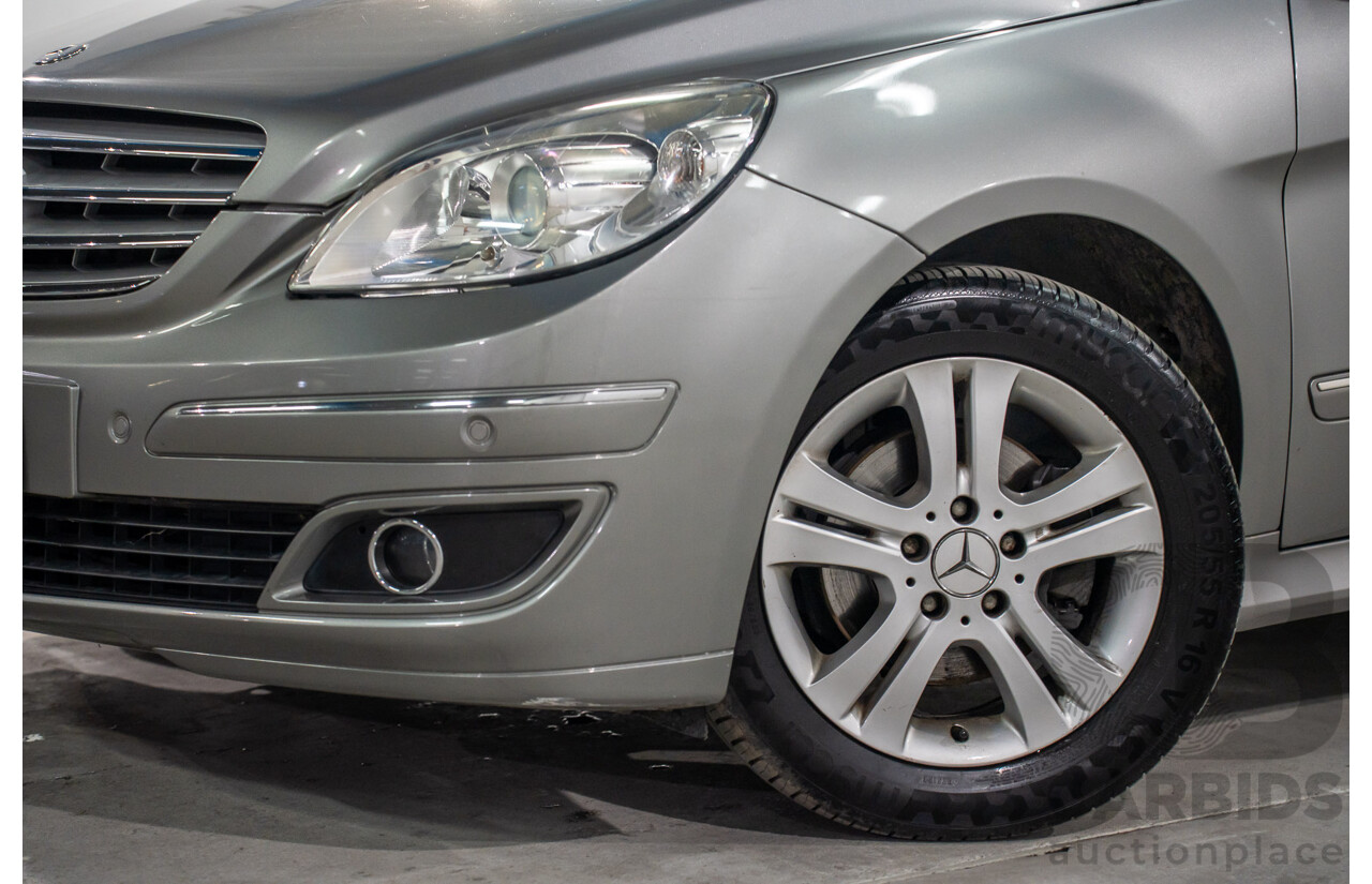 5/2007 Mercedes-Benz B200 Turbo 245 07 Upgrade 5d Hatchback Comet Grey Metallic Turbo 2.0L