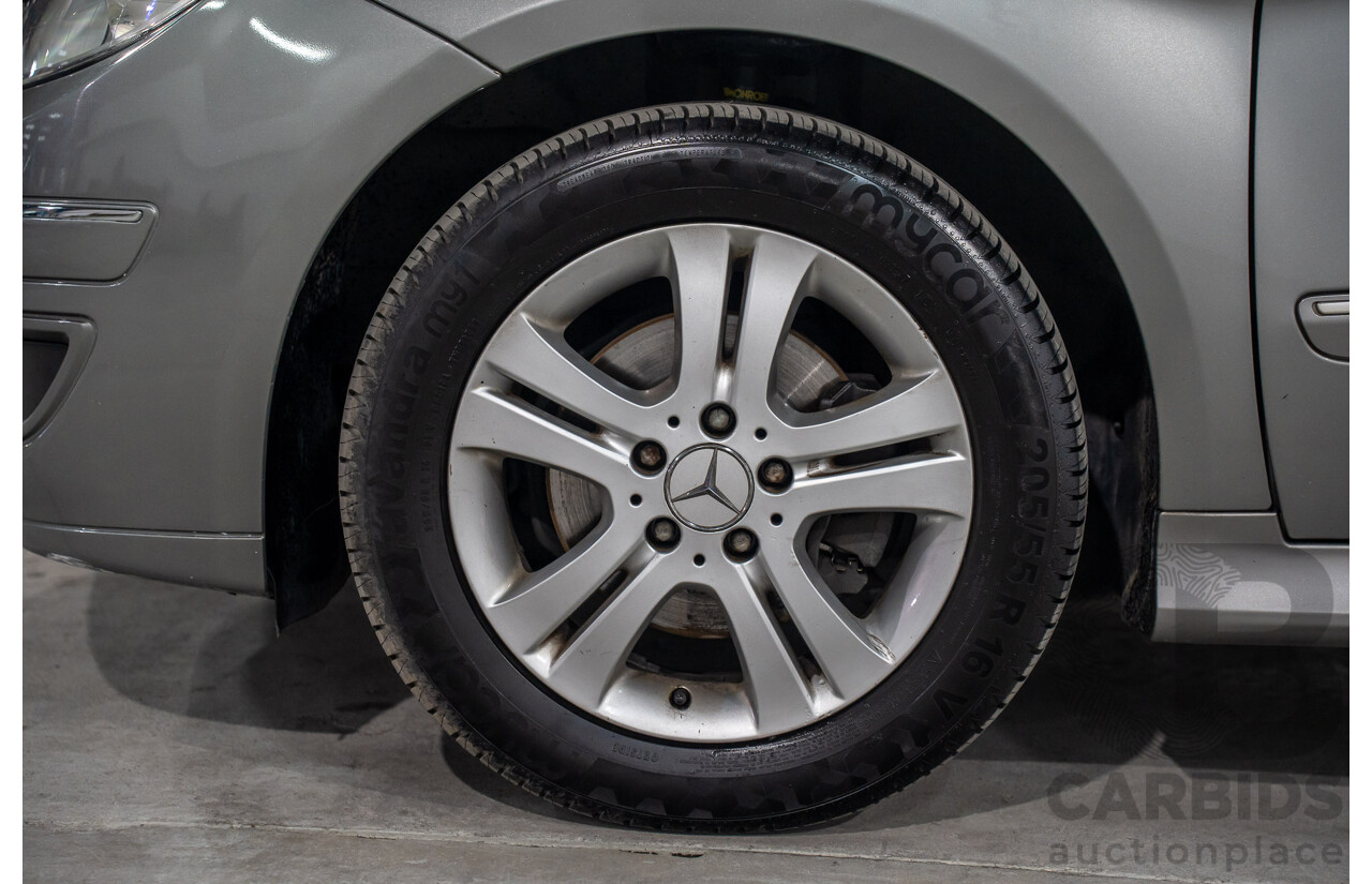 5/2007 Mercedes-Benz B200 Turbo 245 07 Upgrade 5d Hatchback Comet Grey Metallic Turbo 2.0L