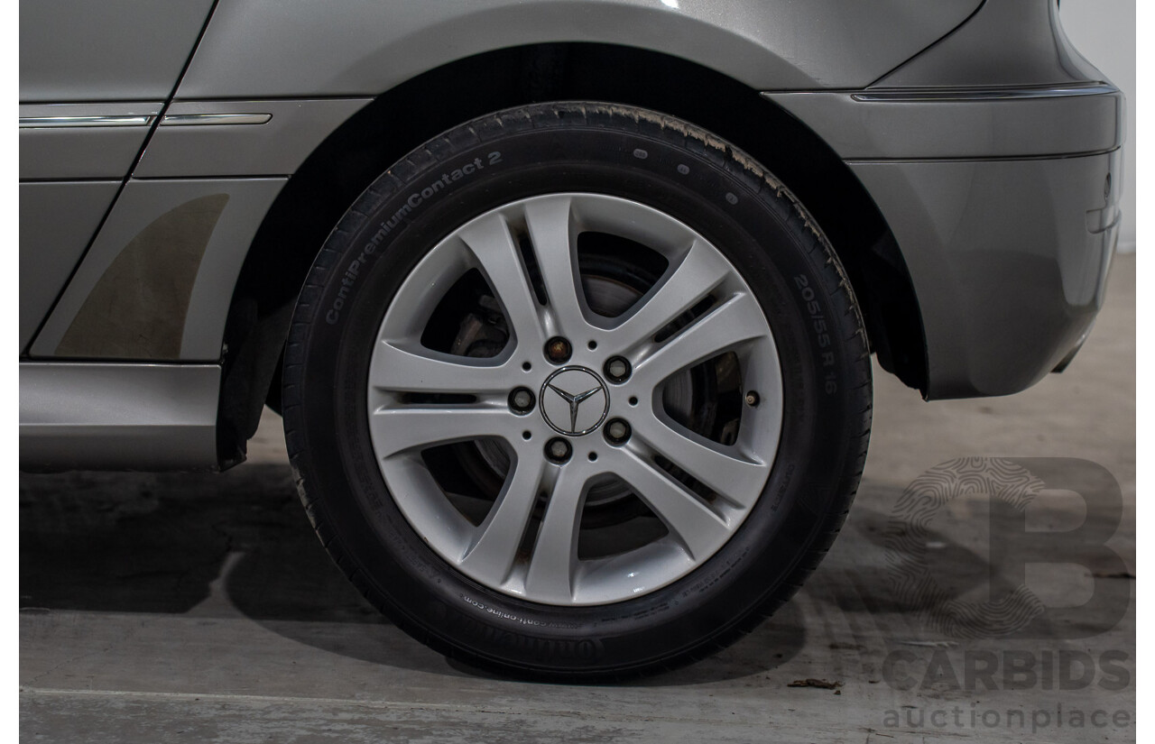 5/2007 Mercedes-Benz B200 Turbo 245 07 Upgrade 5d Hatchback Comet Grey Metallic Turbo 2.0L