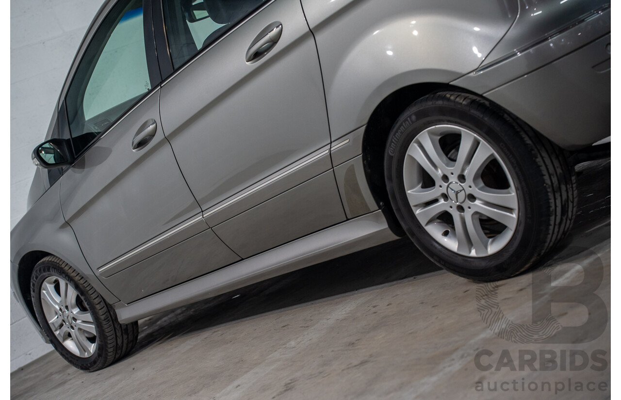 5/2007 Mercedes-Benz B200 Turbo 245 07 Upgrade 5d Hatchback Comet Grey Metallic Turbo 2.0L