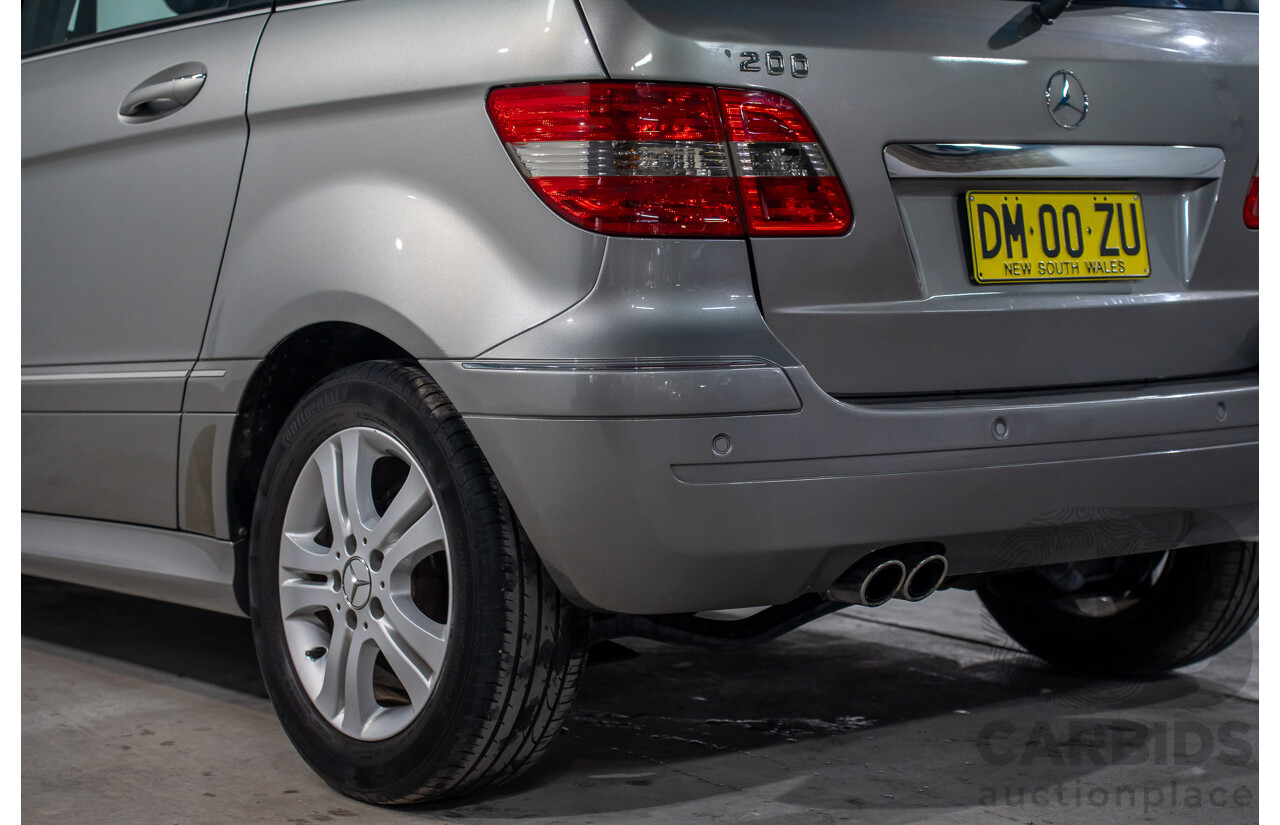 5/2007 Mercedes-Benz B200 Turbo 245 07 Upgrade 5d Hatchback Comet Grey Metallic Turbo 2.0L