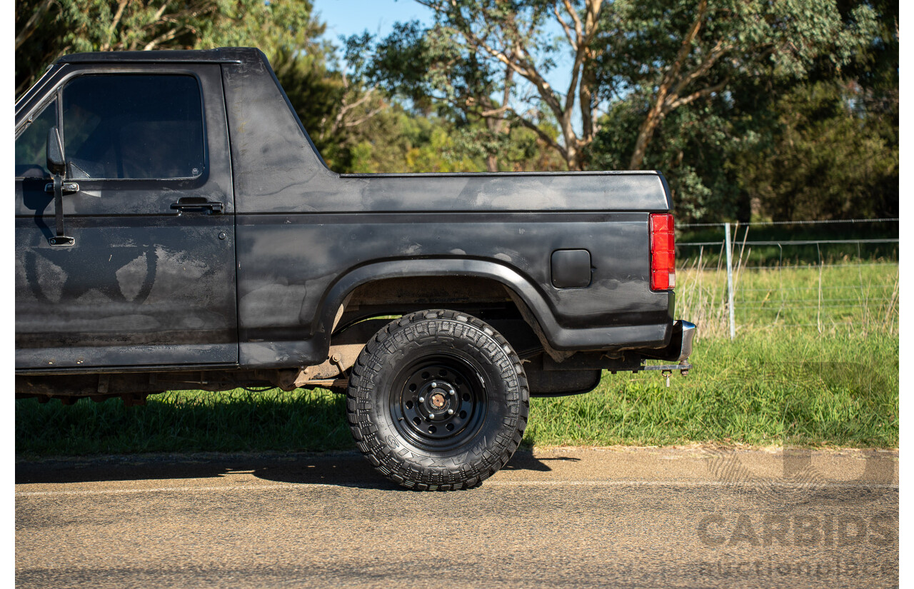 8/1981 Ford Bronco XLT (4x4) 2d Wagon Black 351ci V8 5.8L - Ute Conversion