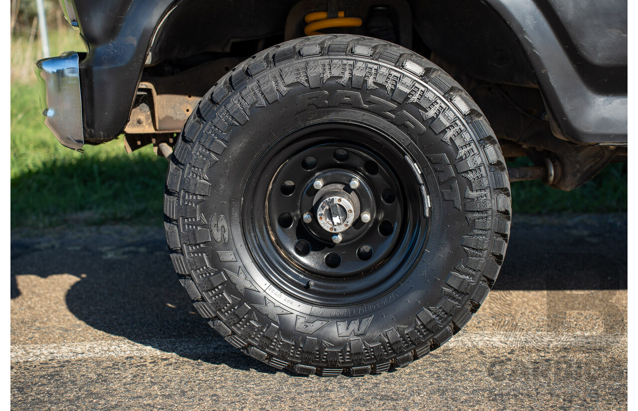 8/1981 Ford Bronco XLT (4x4) 2d Wagon Black 351ci V8 5.8L - Ute Conversion