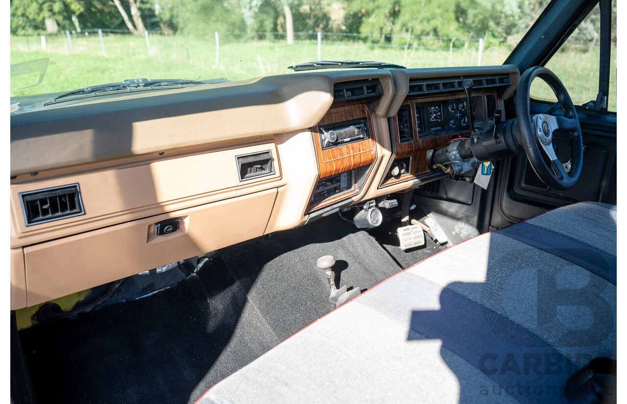 8/1981 Ford Bronco XLT (4x4) 2d Wagon Black 351ci V8 5.8L - Ute Conversion