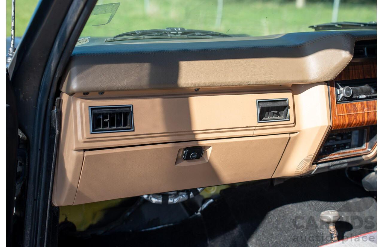 8/1981 Ford Bronco XLT (4x4) 2d Wagon Black 351ci V8 5.8L - Ute Conversion