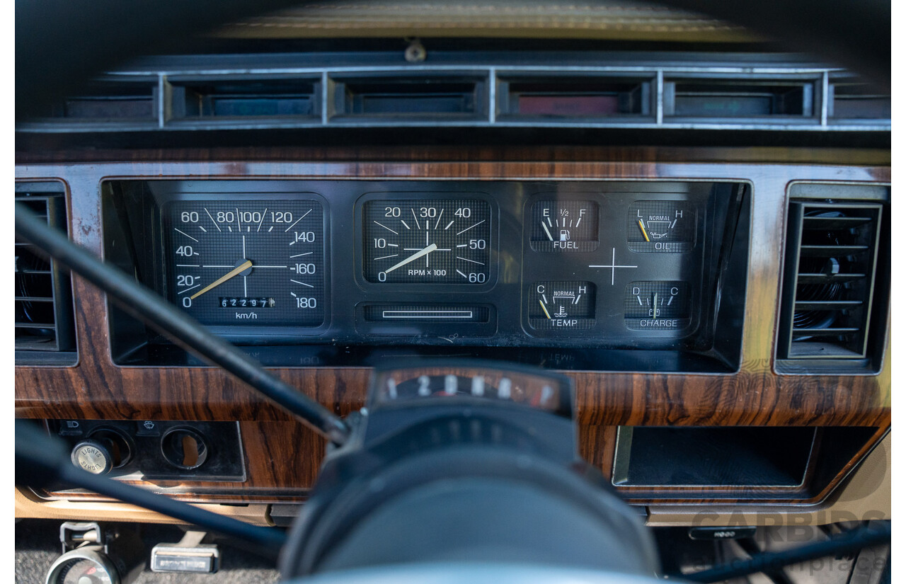 8/1981 Ford Bronco XLT (4x4) 2d Wagon Black 351ci V8 5.8L - Ute Conversion