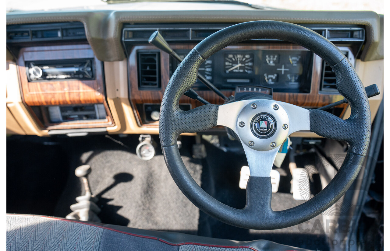 8/1981 Ford Bronco XLT (4x4) 2d Wagon Black 351ci V8 5.8L - Ute Conversion