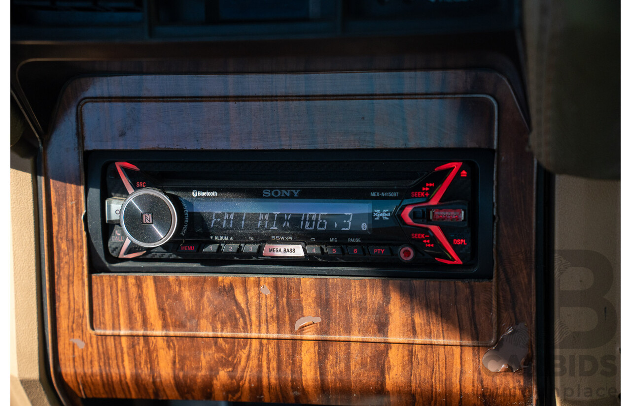 8/1981 Ford Bronco XLT (4x4) 2d Wagon Black 351ci V8 5.8L - Ute Conversion