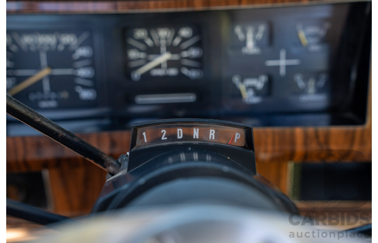 8/1981 Ford Bronco XLT (4x4) 2d Wagon Black 351ci V8 5.8L - Ute Conversion